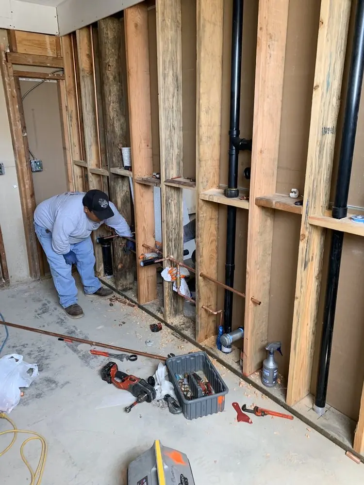 Commercial rough-in plumbing for Gas Line Repair in South Hempstead